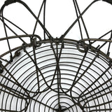 Great Old Extra Large Collapsible Wirework Egg Basket