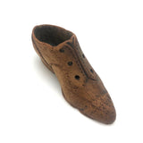 Sweet Little Old Carved Wooden Shoe