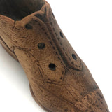Sweet Little Old Carved Wooden Shoe
