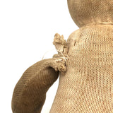 Wonderful Old Stocking Doll with Button Eyes, Darned Nose, and Bandage-Like Cap