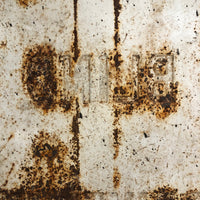 Blind Driveway, Perfectly Rusted (and Self-Reflexive) Old Utility Sign