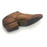 Sweet Little Old Carved Wooden Shoe