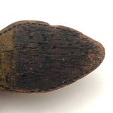 Sweet Little Old Carved Wooden Shoe