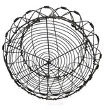 Great Old Extra Large Collapsible Wirework Egg Basket