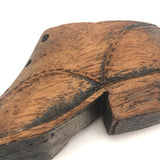 Sweet Little Old Carved Wooden Shoe