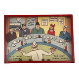 Colmor "Station Lunch Room" Dexterity Puzzle, c 1930s