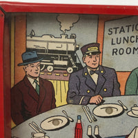 Colmor "Station Lunch Room" Dexterity Puzzle, c 1930s