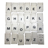 Two Kan-u-go Crossword Game Decks, c. 1930s, Complete with Instructions