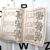 Two Kan-u-go Crossword Game Decks, c. 1930s, Complete with Instructions
