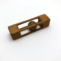 Nice Old Carved Single Ball in Cage Whimsy