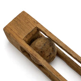 Nice Old Carved Single Ball in Cage Whimsy