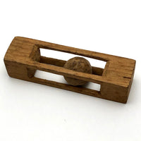 Nice Old Carved Single Ball in Cage Whimsy