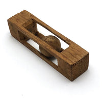 Nice Old Carved Single Ball in Cage Whimsy