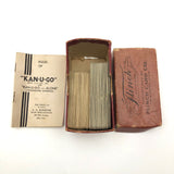 Two Kan-u-go Crossword Game Decks, c. 1930s, Complete with Instructions