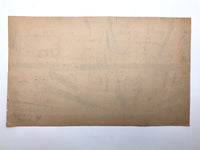 Aerial Perspective Drawing of Skyscrapers by Phyllis Myrick, 1964