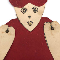 Handmade Jointed Paper Valentine Person!