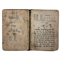 Keep Hands OFF, G.R's First German Book for School and Home, 1870s