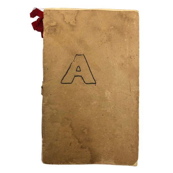 Handmade 1908 Children's Story Book with Sweet Drawings