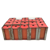 Fabulous Interlocking 18 Drawer Mid Century Industrial Cabinet, Presumed Dorman