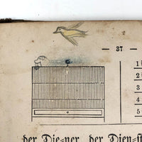 Keep Hands OFF, G.R's First German Book for School and Home, 1870s