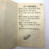 Handmade 1908 Children's Story Book with Sweet Drawings