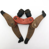 Black Americana Dancing Figures with Joined Arms