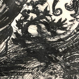 William Charles Palmer 1940 Pen and Ink "Cephalopoda" Drawing