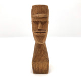 Man with Cap Small Carved Bust