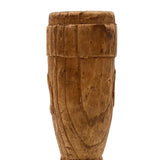 Man with Cap Small Carved Bust