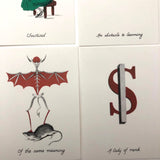 Charades Rebus Cards, Set of 52