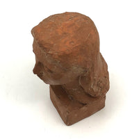 Max Ulrich "Uli" Schoop Terracotta Bust of Young Woman