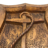 Hand-carved 1903 Anchor Plaque