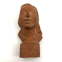 Max Ulrich "Uli" Schoop Terracotta Bust of Young Woman