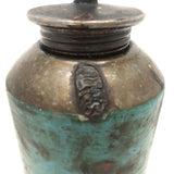 Beautiful Old Blue Oil Can