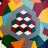 Color and Pattern Study on Lightweight Cardboard - No. 21