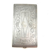 WWII Trench Art Case with Embracing Couple Plus Beauties Inside