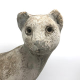 Old Concrete Garden Cat