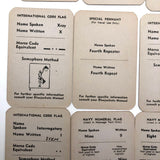 Sunset Press Vintage Signal Cards c. 1940s