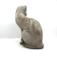 Old Concrete Garden Cat