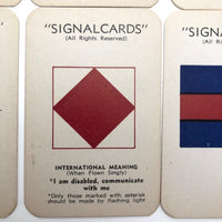 Sunset Press Vintage Signal Cards c. 1940s