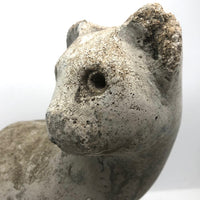 Old Concrete Garden Cat