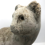 Old Concrete Garden Cat