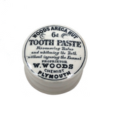 Woods Areca Nut Toothpaste Antique Ceramic Apothecary Jar