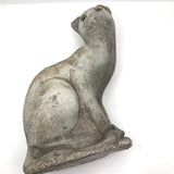 Old Concrete Garden Cat