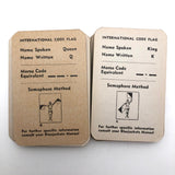 Sunset Press Vintage Signal Cards c. 1940s