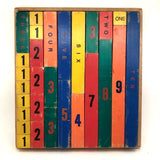 Excellent Vintage Vermont Toy Works Number Blocks for Math Learning (and Much More!)