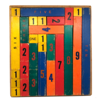 Excellent Vintage Vermont Toy Works Number Blocks for Math Learning (and Much More!)