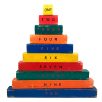 Excellent Vintage Vermont Toy Works Number Blocks for Math Learning (and Much More!)