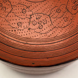 Burmese Cinnabar Lacquer Betel Box with Two Interior Trays