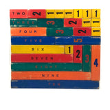 Excellent Vintage Vermont Toy Works Number Blocks for Math Learning (and Much More!)